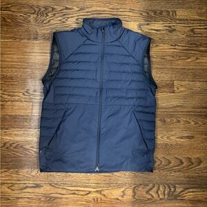 Mens Lululemon Down For it All Vest in Navy size M